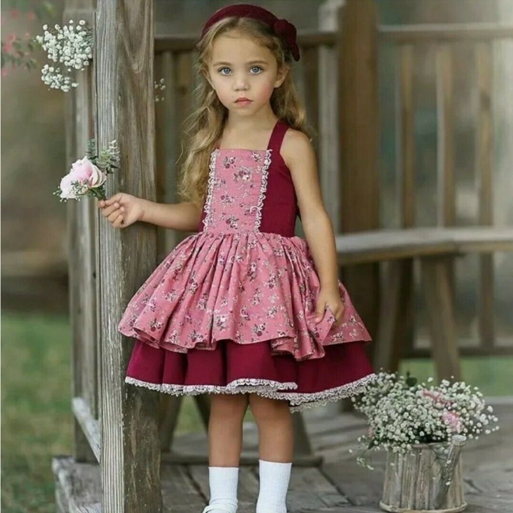 Euc Sz 14 doll cake dress